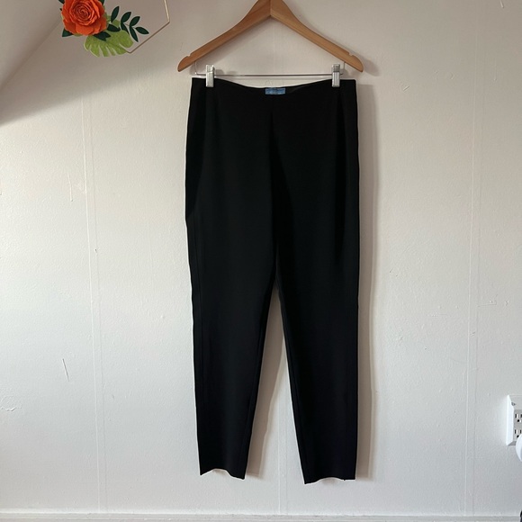 Simply Vera by Vera Wang sz 6 black dress pants ankle cropped side zip SPRING - Picture 9 of 13